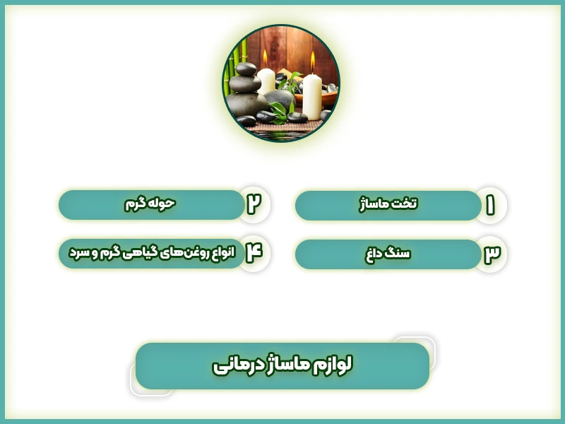 کلینیک ماساژ درمانی تهران | مرکز ماساژ درمانی 22 لوازم ماساژ درمانی