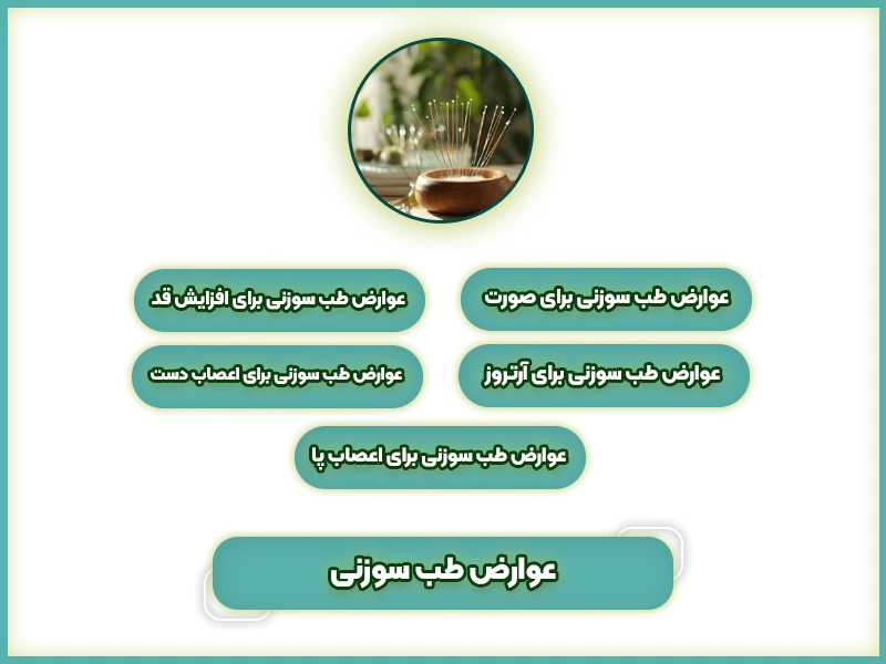 مرکز طب سوزنی | کلینیک طب سوزنی در تهران 29 عوارض طب سوزنی