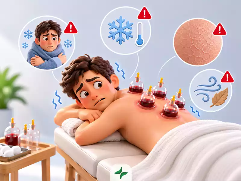 عوارض حجامت: 12 عارضه حجامت برای بدن! 50 آیا حجامت برای افراد با مزاج سرد و خشک مضر است؟