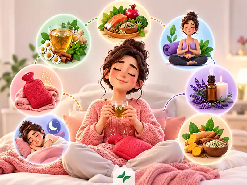 درمان درد قاعدگی با طب سنتی 170 راهکارهای پیشگیری از درد قاعدگی در طب سنتی