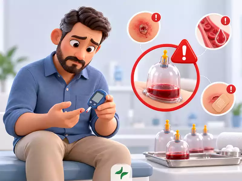 عوارض حجامت: 12 عارضه حجامت برای بدن! 37 عوارض حجامت برای افراد دیابتی