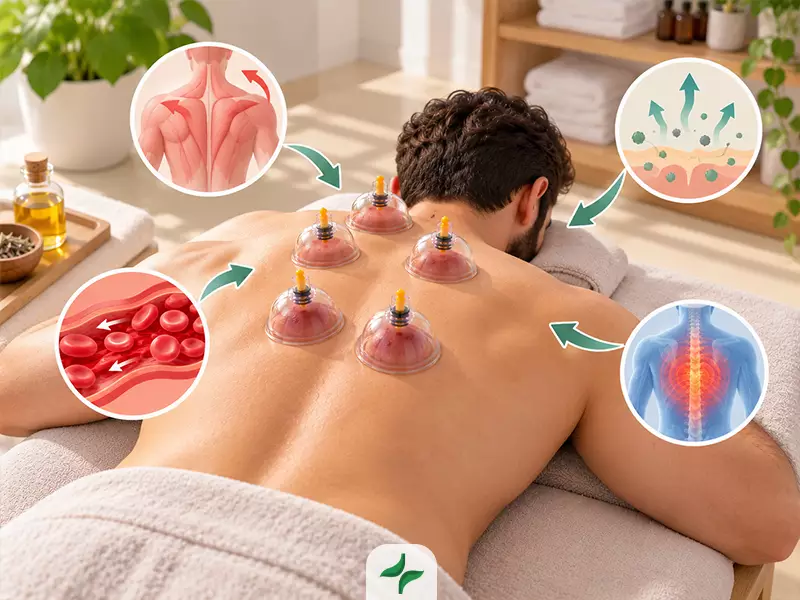 فواید حجامت برای بدن + 12 خواص شگفت انگیز حجامت بر بدن انسان! 58 فایده حجامت پشت بدن