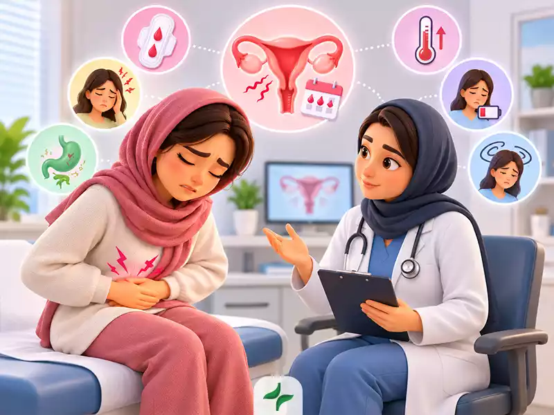 درمان درد قاعدگی با طب سنتی 172 چه زمانی برای درد قاعدگی باید به پزشک مراجعه کنیم؟